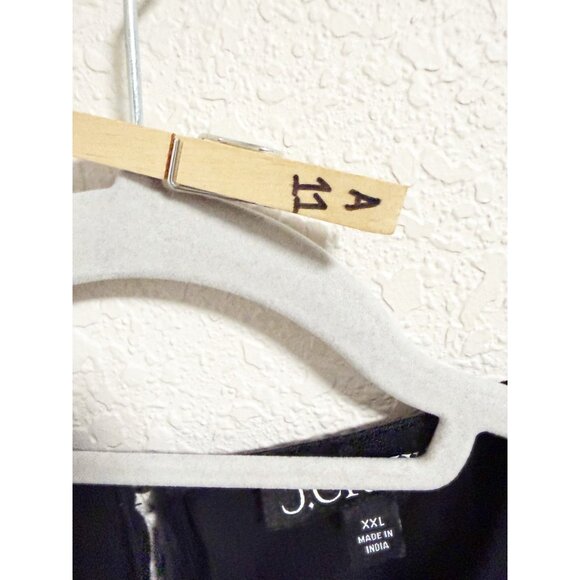 J.Crew Carolyn Dress In Linen Sleeveless Keyhole Back Relaxed Fit Black Size XXL - Picture 9 of 9